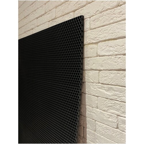 Коврик под лоток, клетку, миску средний 35*50 см, черный