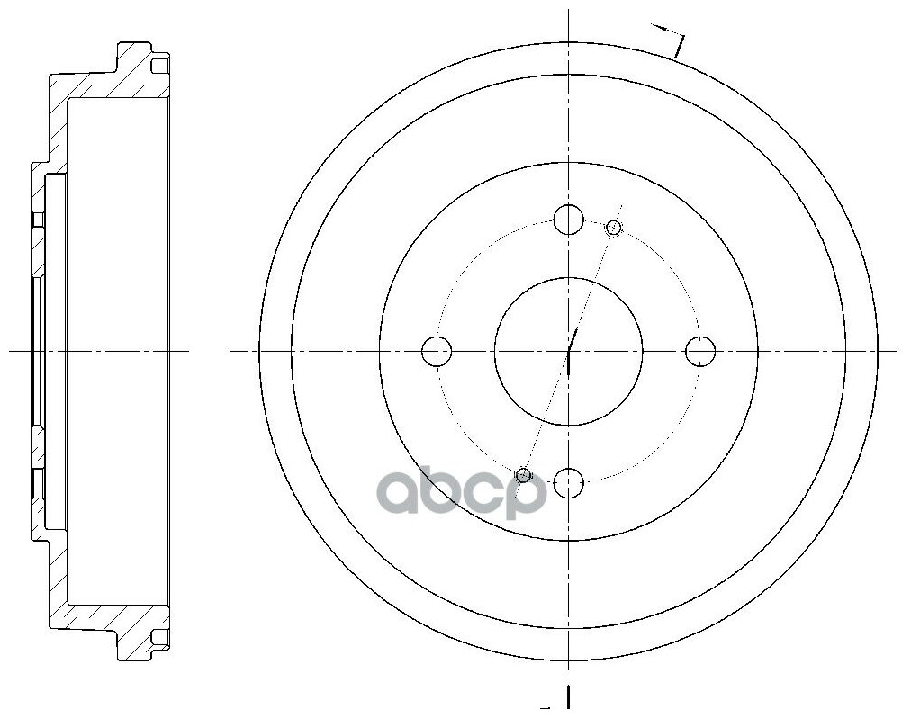 Барабан Тормозной G-Brake Gd-06193" GBRAKE арт. GD06193