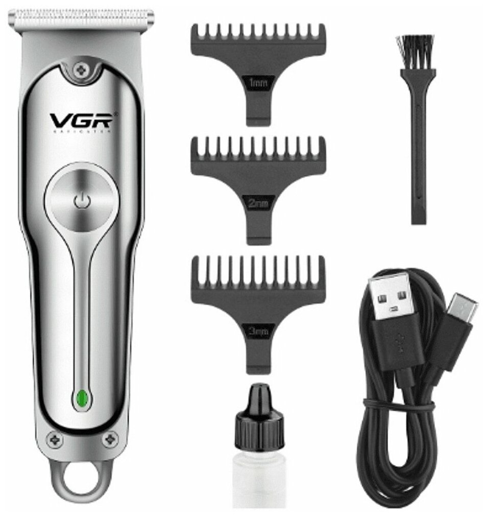 Профессиональная машинка для стрижки волос VGR V-071