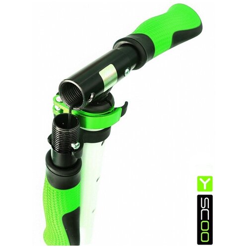 фото Самокат y- scoo rt 230 slicker technology green y-scoo