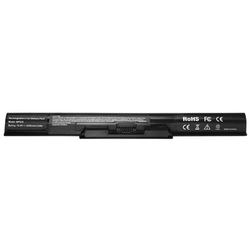 Аккумулятор iQZiP для ноутбука Sony Vaio Fit E 14E, 15E, SVF1421, SVF1521 Series. 14.8V 2200mAh PN: VGP-BPS35A, CS-BPS35NB
