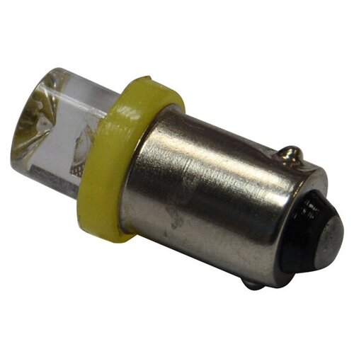 Автолампа T4W (BA9s) LED CONE YELLOW 12V MEGA ELECTRIC /500