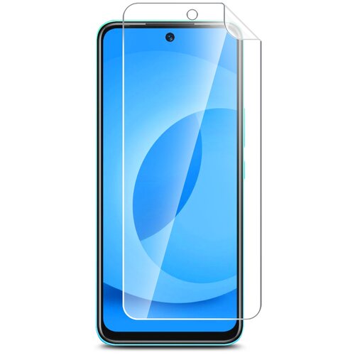 Защитная пленка на Infinix HOT 12 Play NFC (Инфиникс хот 12 плэй нфс) на Экран прозрачная гидрогелевая силиконовая клеевая основа полноклеевое Brozo гидрогелевая самовосстанавливающаяся противоударная защитная плёнка для infinix hot 10t anti blue