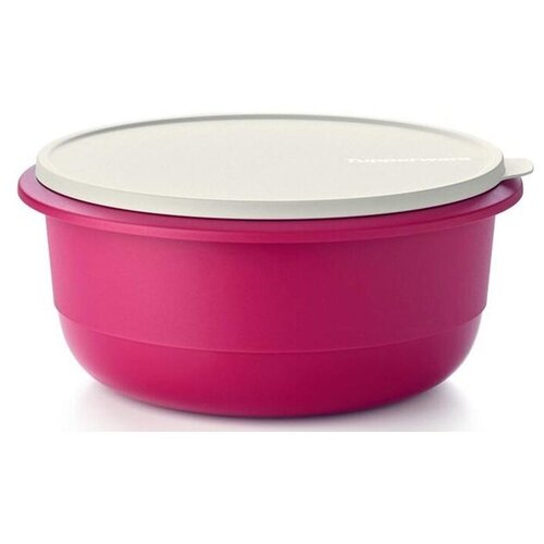 Tupperware Замесочное блюдо Профи 6 л малиновое