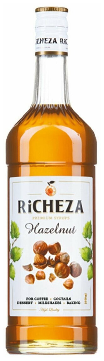 Richeza Сироп для кофе и коктейлей Лесной орех 1 литр