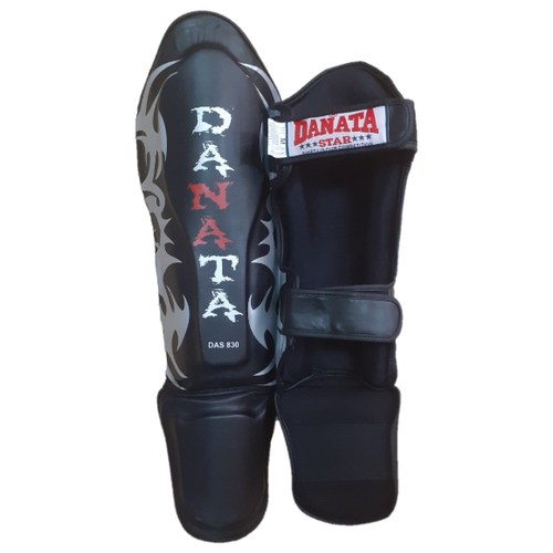 фото Защита голени и стопы danata star (кож. зам) черные l