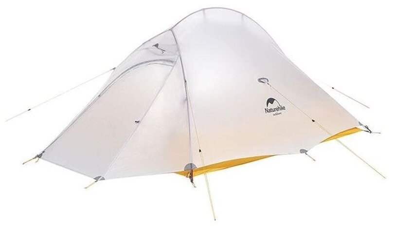 Палатка Naturehike 2022 Cloud Up 2 10D Superlight Professional Tent Grey/Yellow