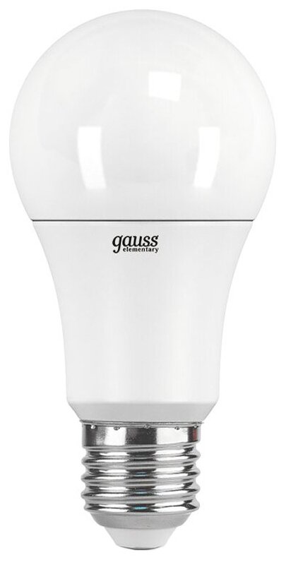 Лампа светодиодная gauss 23229, E27, A60, 20Вт, 4100 К
