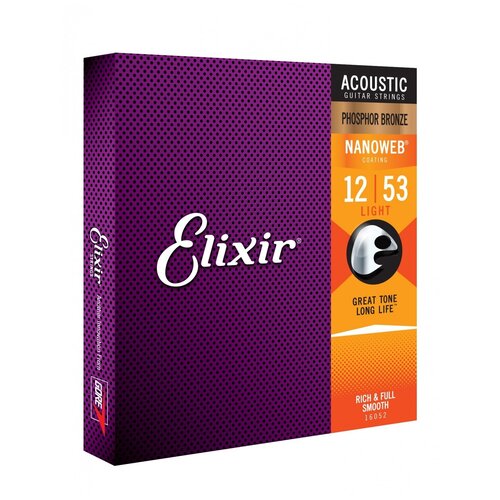 фото Elixir 16052 струны для акустической гитары