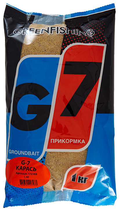 Прикормка GF G-7 "Карась" 1 кг