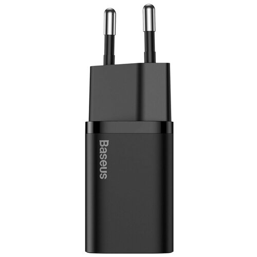 фото Сетевое зарядное устройство baseus super si quick charger ic 30w eu, цвет черный (ccsup-j01)