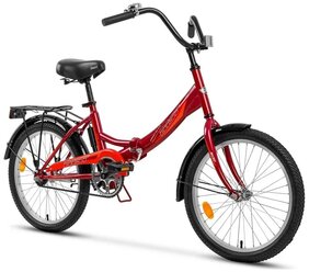 Складной велосипед аист Smart 20 1.0 красный
