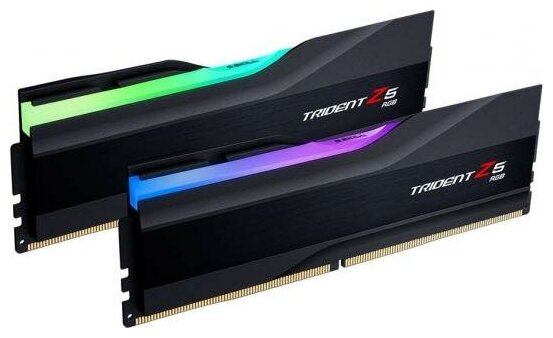 G Skill Оперативная память для компьютера 32Gb 2x16Gb PC5-48000 6000MHz DDR5 DIMM CL40 G Skill TRIDENT Z5 RGB F5-6000J4040F16GX2-TZ5RK