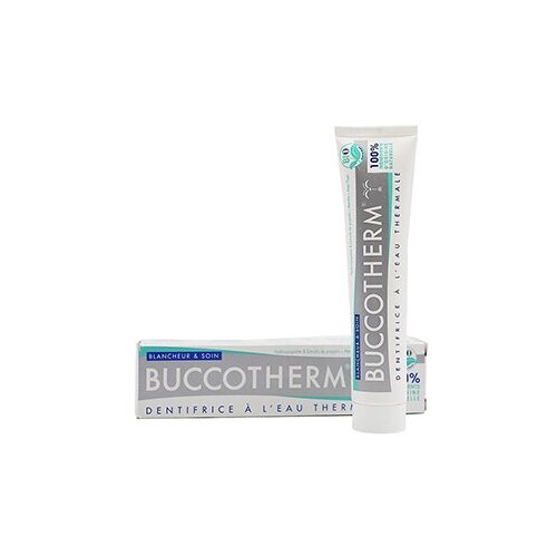 зубная паста BUCCOTHERM Отбеливание и уход с термальной водой, 75мл