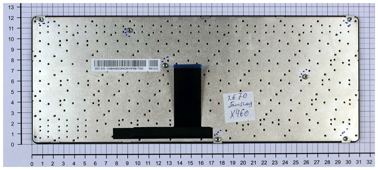 Клавиатура для ноутбука Samsumg CNBA5902364CBYNF черная