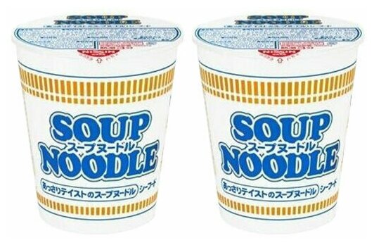 Nissin с морепродуктами (2 шт. по 61 г)