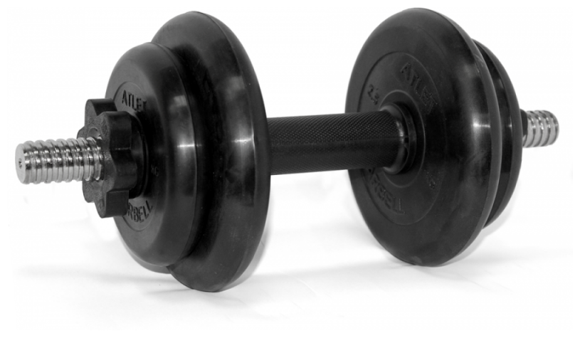 Гантель разборная 9 кг BARBELL MB-FdbM26-At9