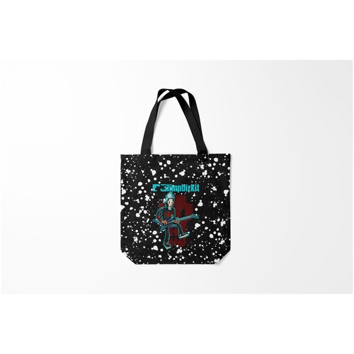 фото Сумка-шоппер / 40х40 см / рок / limp bizkit burnettie