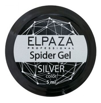 Elpaza Spider Gel Silver 5 ml