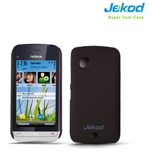 Чехол-накладка для Nokia C5-03 Jekod (Коричневый) чехол книжка flip case для nokia c5 03 черный