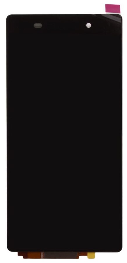 Дисплей (экран) в сборе с тачскрином для Sony Xperia Z2 черный / 1920x1080 (Full HD)