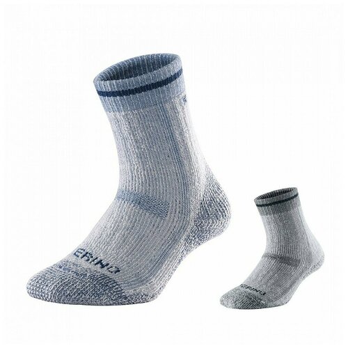 фото Kailas носки hiking socks survival (2 пары) l, синий+серый, 21098 kailas,kailas