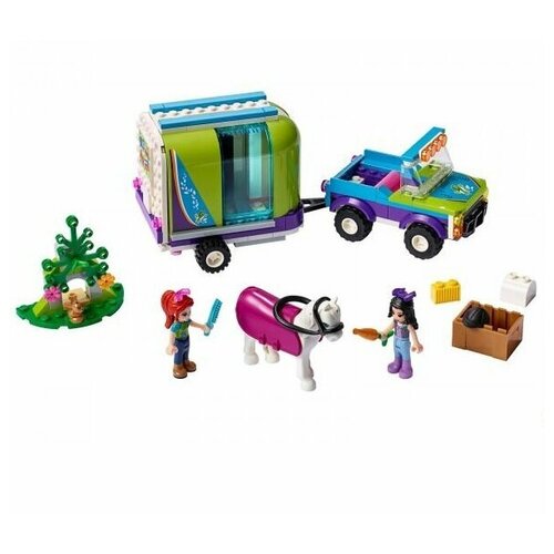 Конструктор Friend Френдс Friends Трейлер для лошадки Мии 222 детали FR-11377