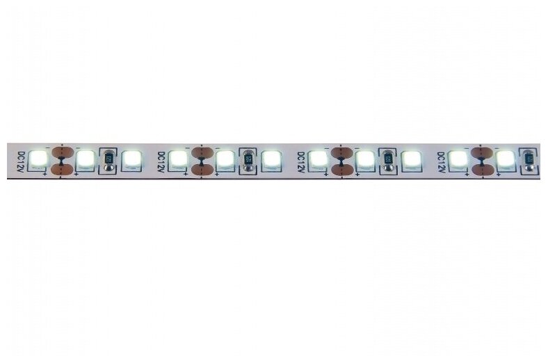 Светодиодная лента, Подсветка, 12Вт, 24В, 6000к, 120Днм, 5 метров (Холодный свет) Одноцветная светодиодная лента, Альфа Свет - фотография № 3