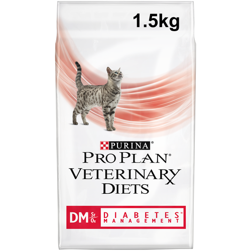 Сухой корм Purina Veterinary Diets Feline DM диета для кошек 1,5 кг