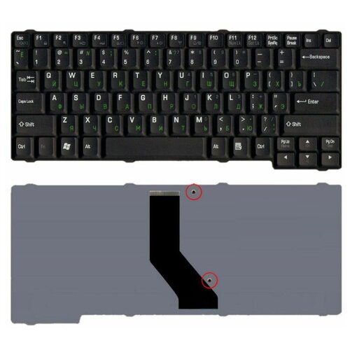 Клавиатура для Toshiba Satellite L20 L25 L30 L10 L100 AEBH10IU011-US MP-03263SU-9202 1260₽