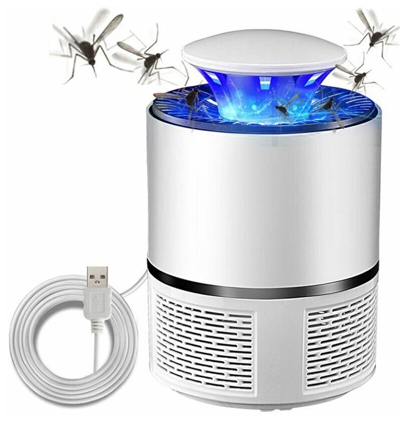 Лампа против комаров Mosquito Killer USB WD-07 / прибор от комаров