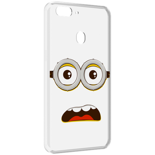 Чехол MyPads лицо-миньона для Oppo Realme 2 задняя-панель-накладка-бампер