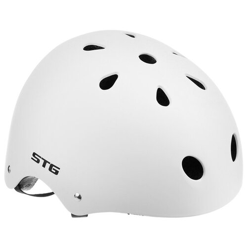 фото Шлем велосипедиста stg mtv12, размер xs (48-52 см), цвет белый нет бренда