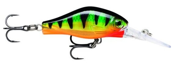 Воблер Rapala Shadow Rap Fat Jack 04 /P /медленно всплывающ./ до 3м, 4см, 4гр