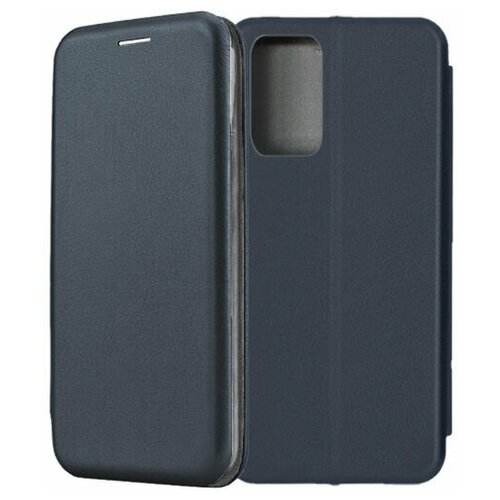 Чехол-книжка Fashion Case для Xiaomi Redmi Note 10 Pro темно-синий чехол книжка fashion case для xiaomi redmi 10a темно красный