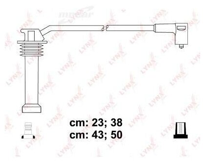 LYNXAUTO SPC3011 Комплект высоковольтных проводов