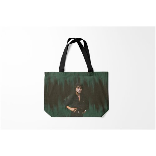 фото Сумка-шоппер / 46х35 см / рок / русский виктор цой burnettie