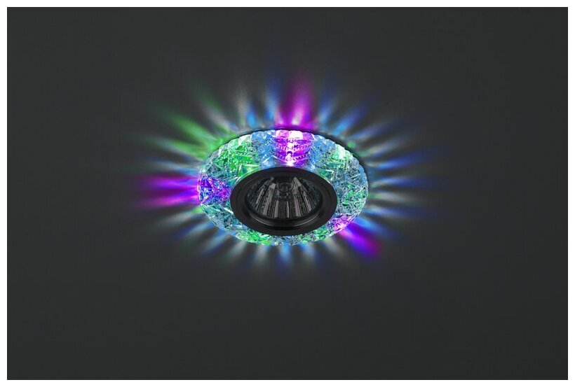 ЭРА DK LD4 SL/RGB Прозрачный Светильник декор cо светодиодной подсветкой (мультиколор)