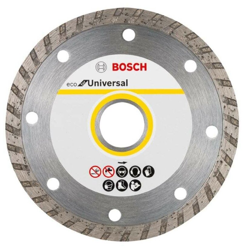 Диск алмазный ECO Universal Turbo (125х22.2 мм) Bosch 2608615046