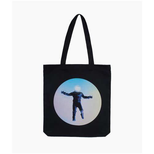 фото Сумка «космонавт», р-р misc, черный зенит