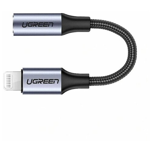 Адаптер-переходник Ugreen Lightning - mini jack 3.5 mcdodo aux audio cable lightning to dc 3 5mm jack retractable car converter headphone audio adapter for iphone 13 11 12 pro max