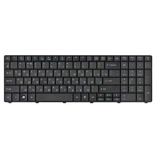 Клавиатура для ноутбука Acer TravelMate 8531 8531G 8571 8571G 8571T черная 611₽