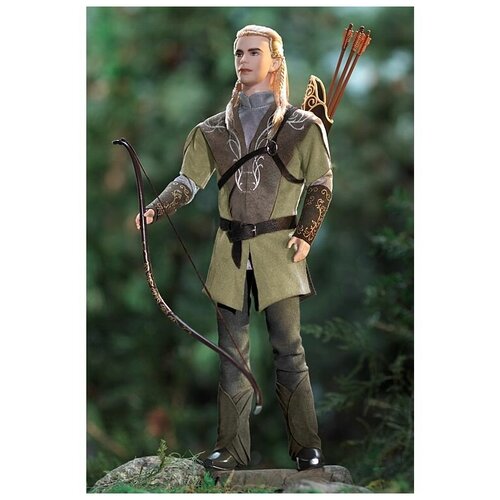 Кукла Barbie Ken as Legolas in The Lord of the Rings: The Fellowship of the Rings (Барби Кен Леголас из Властелин колец: Братство кольца)