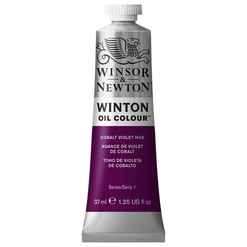 Краска масляная художественная Winsor&Newton "Winton", 37мл, туба, фиолетовый кобальт, 3 штуки