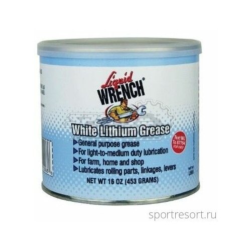 фото Gunk смазка gunk white lithium grease 455 гр.