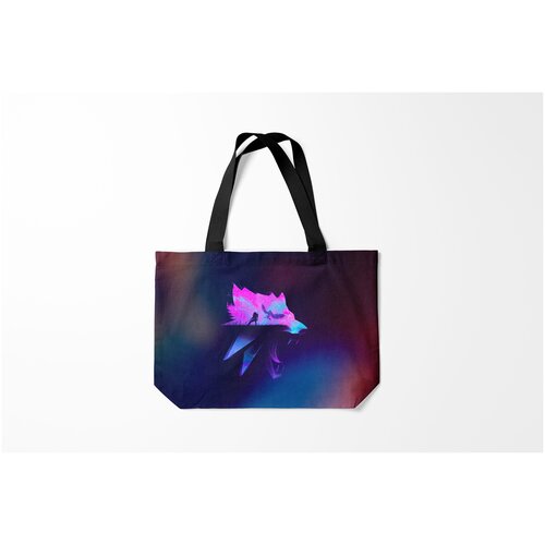 фото Сумка-шоппер / 46х35 см / геймерам / the witcher burnettie