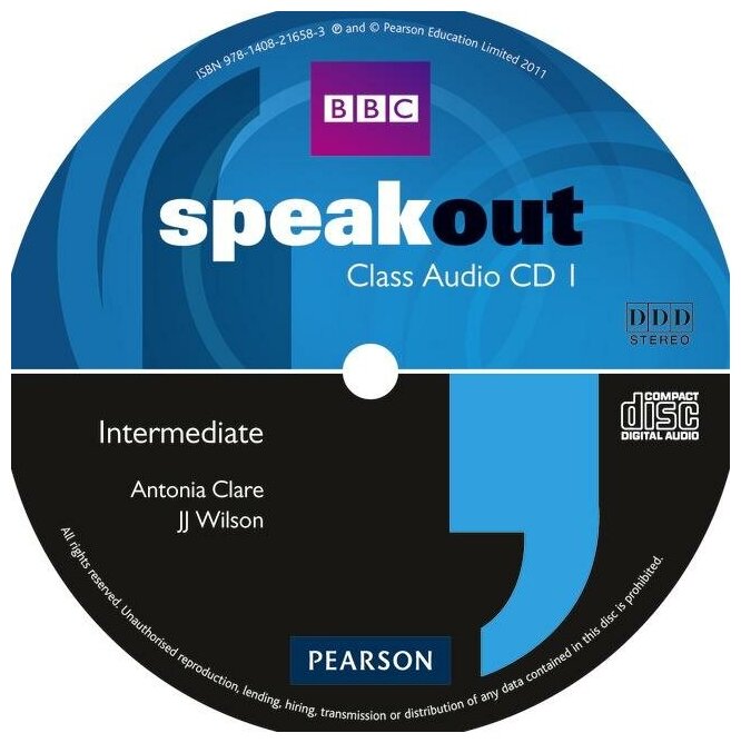 Antonia Clare, JJ Wilson "Speakout Intermediate Class Audio CD (2) (Лицензия)"