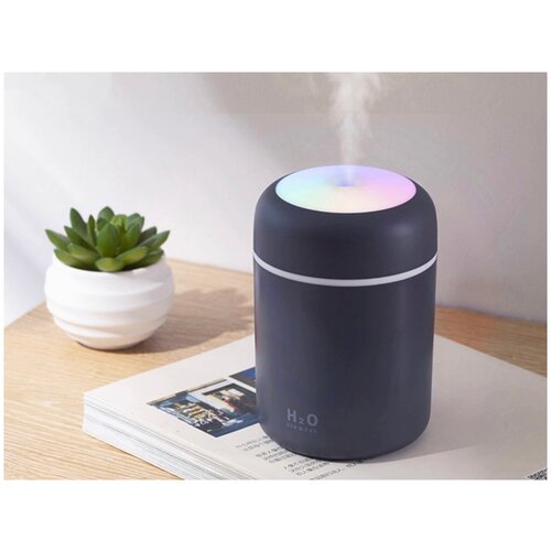 Новый красочный увлажнитель воздуха темно-серый MyPads M-157489 для дома автомобиля офиса оригинальный полезный нужный подарок на День рождения 121300₽