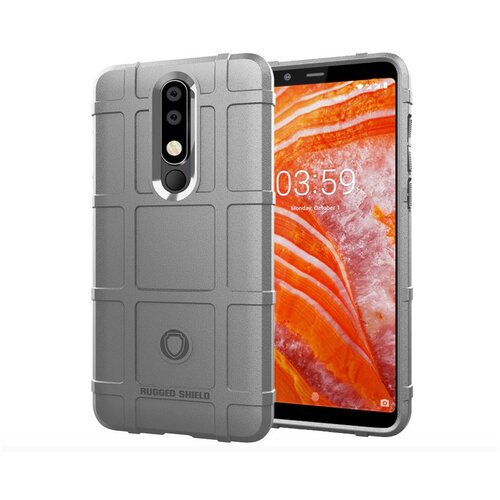 фото Чехол-бампер mypads для samsung galaxy a60 противоударный усиленный ударопрочный серый