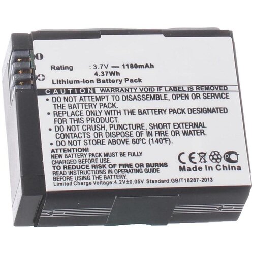 Аккумулятор для камеры GoPro AHDBT-201, AHDBT-302 (1180mAh)